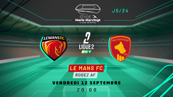 LE MANS FC - RODEZ AF