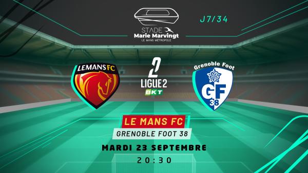 LE MANS FC - GRENOBLE FOOT 38
