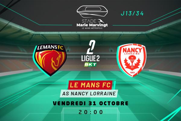 LE MANS FC - AS NANCY LORRAINE